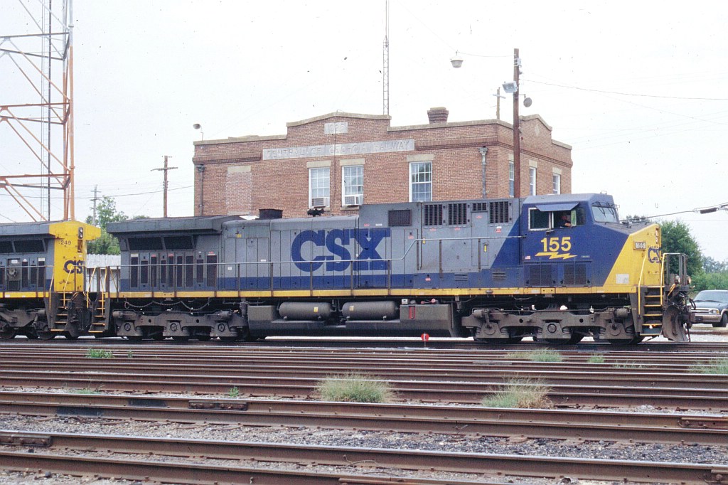 Radium Springs Coal train going by the COFG yard office